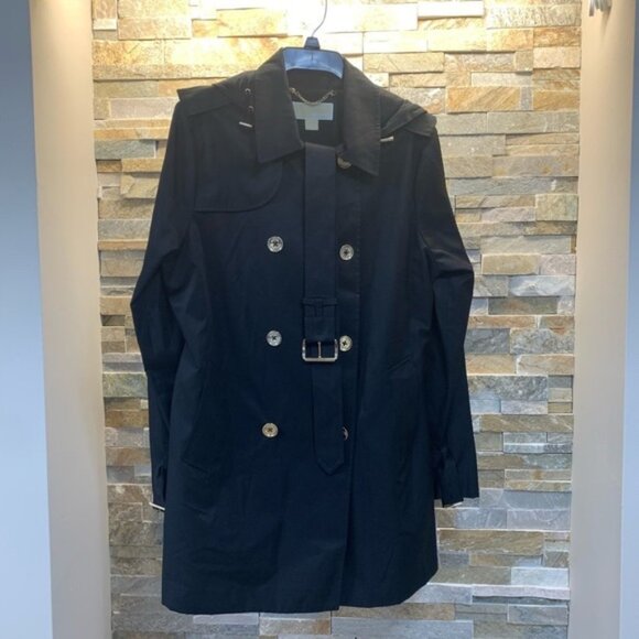 MICHAEL Michael Kors Missy Hooded Double Trench - Picture 3 of 7